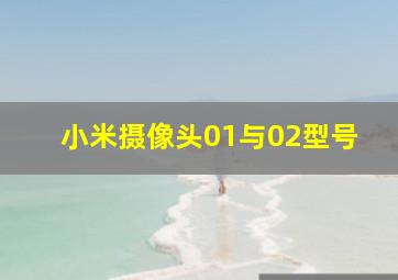 小米摄像头01与02型号