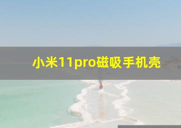 小米11pro磁吸手机壳