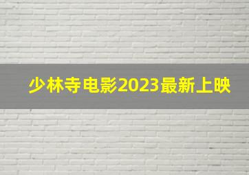 少林寺电影2023最新上映