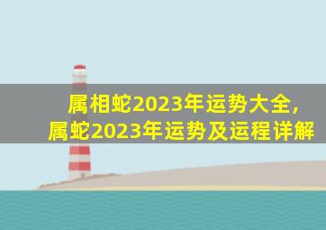 属相蛇2023年运势大全,属蛇2023年运势及运程详解