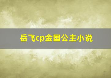 岳飞cp金国公主小说