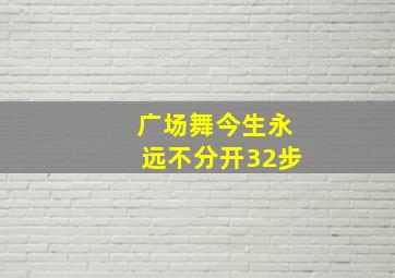 广场舞今生永远不分开32步