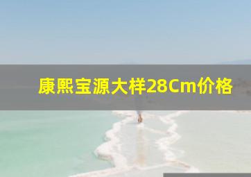 康熙宝源大样28Cm价格