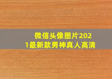 微信头像图片2021最新款男神真人高清