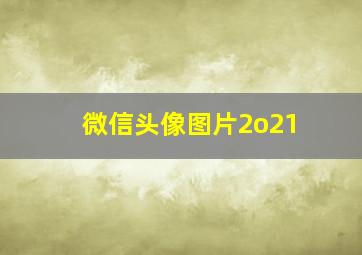 微信头像图片2o21