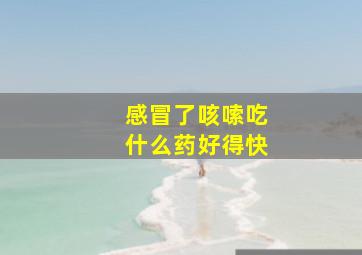 感冒了咳嗦吃什么药好得快