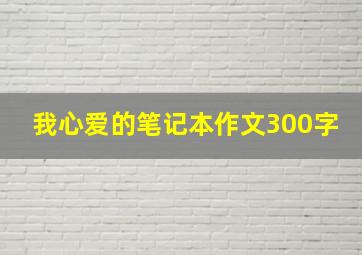 我心爱的笔记本作文300字