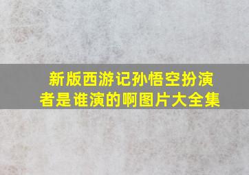 新版西游记孙悟空扮演者是谁演的啊图片大全集