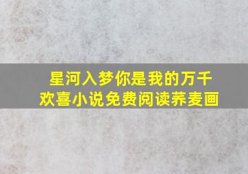 星河入梦你是我的万千欢喜小说免费阅读荞麦画