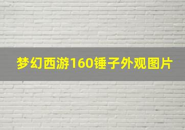 梦幻西游160锤子外观图片