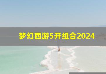 梦幻西游5开组合2024