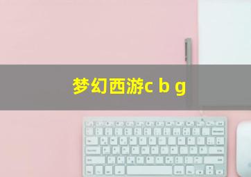 梦幻西游c b g