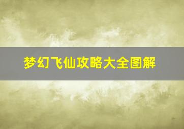 梦幻飞仙攻略大全图解