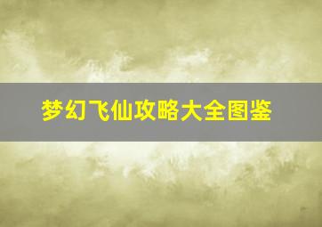 梦幻飞仙攻略大全图鉴