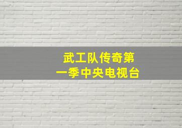 武工队传奇第一季中央电视台