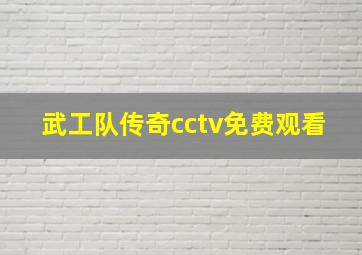 武工队传奇cctv免费观看