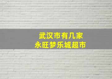 武汉市有几家永旺梦乐城超市