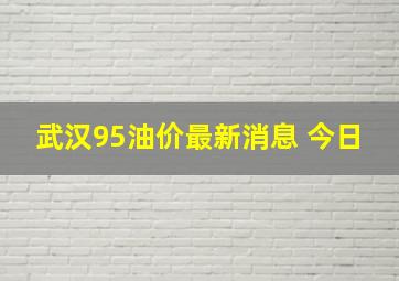 武汉95油价最新消息 今日