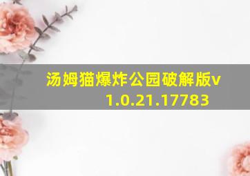 汤姆猫爆炸公园破解版v1.0.21.17783