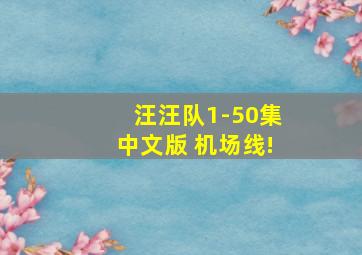 汪汪队1-50集中文版 机场线!