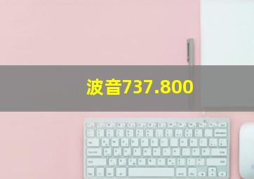 波音737.800