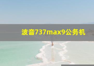 波音737max9公务机