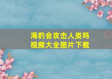 海豹会攻击人类吗视频大全图片下载