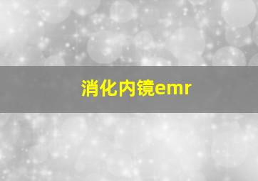 消化内镜emr