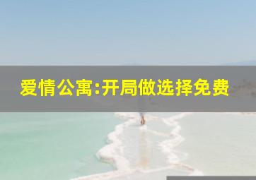 爱情公寓:开局做选择免费