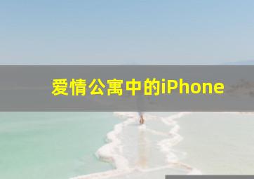 爱情公寓中的iPhone