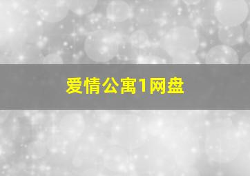 爱情公寓1网盘