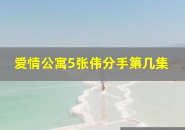 爱情公寓5张伟分手第几集