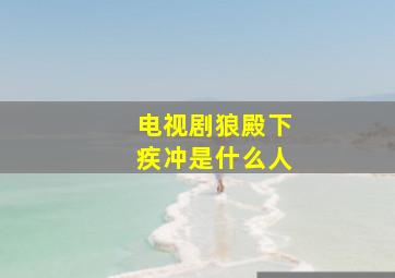 电视剧狼殿下疾冲是什么人