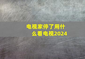 电视家停了用什么看电视2024