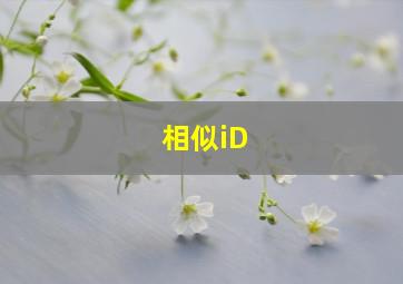 相似iD