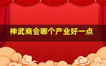 神武商会哪个产业好一点