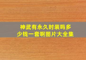 神武有永久时装吗多少钱一套啊图片大全集