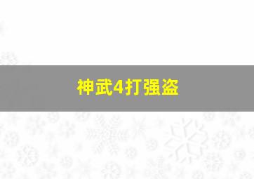 神武4打强盗