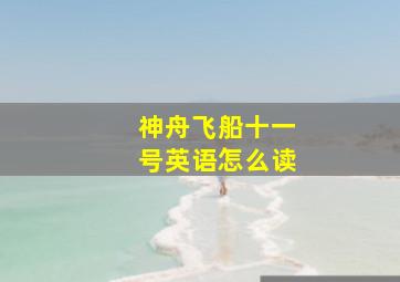 神舟飞船十一号英语怎么读