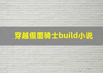 穿越假面骑士build小说