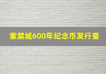 紫禁城600年纪念币发行量