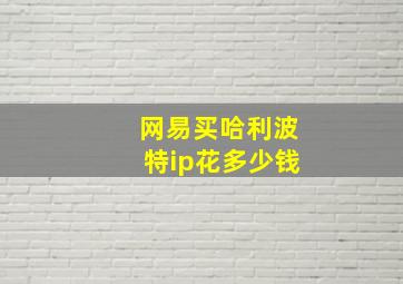 网易买哈利波特ip花多少钱