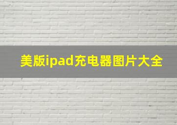 美版ipad充电器图片大全