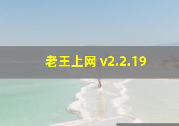 老王上网 v2.2.19