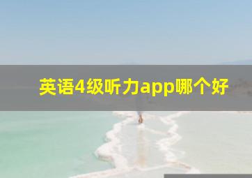 英语4级听力app哪个好