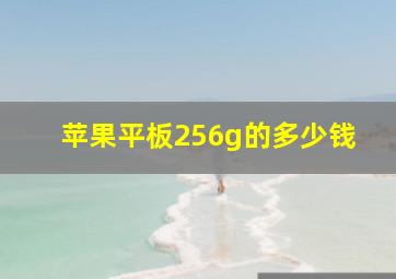 苹果平板256g的多少钱