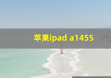 苹果ipad a1455