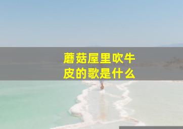 蘑菇屋里吹牛皮的歌是什么