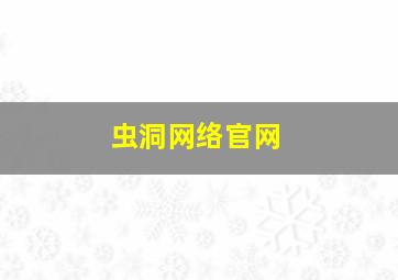 虫洞网络官网