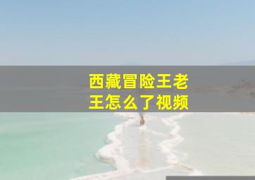 西藏冒险王老王怎么了视频